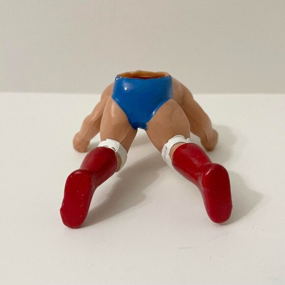 Vintage KO Thumb Wrestler Hulk Hogan WWF WCW Wrestling Toy - Picture 8 of 16